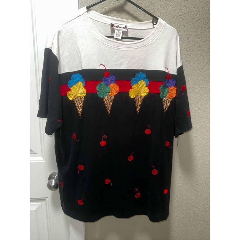 Vintage Bechamel IceCream Cherry Tshirt
